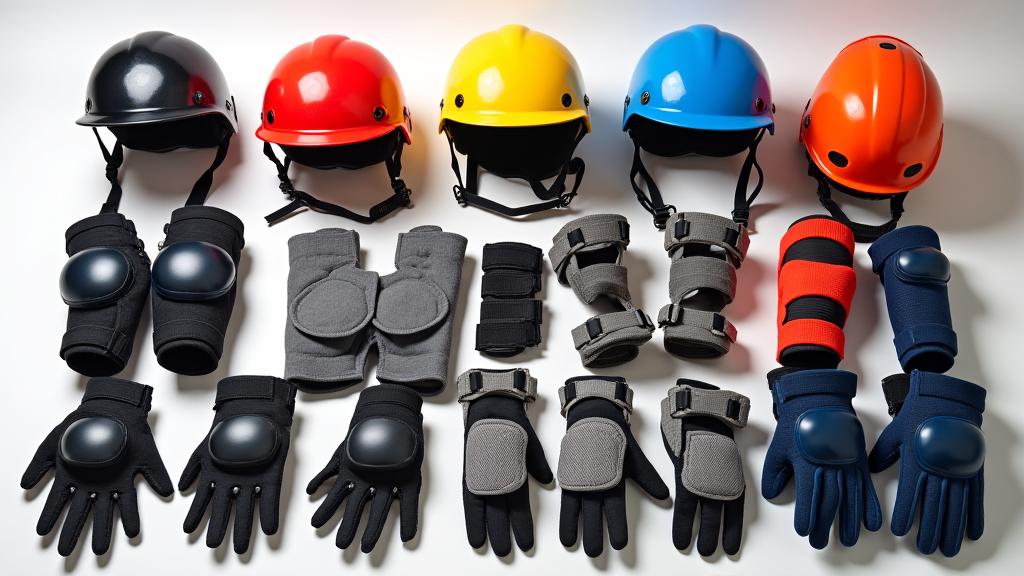 Adventure tourism protective equipment collection